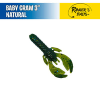 Baby Craw 3” - Ranger's Baits