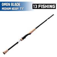 Omen Black - MH Fast - 7'1" - Spinning Rod - 13 Fishing
