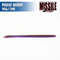 Magic Worm 6" - Missile Baits