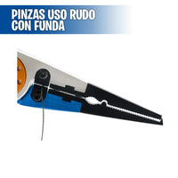Pinzas uso rudo con funda