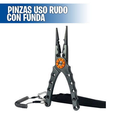 Pinzas uso rudo con funda