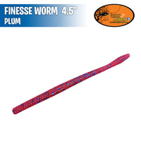 Finesse Worm 4.5" - Geco Lures