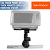 Rectangular Fish Finder Mount with Track Mounted LockNLoad Mounting System - YakAttack