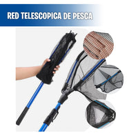 Red Telescópica de pesca