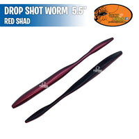 Drop Shot Worm 5.5" - Geco Lures