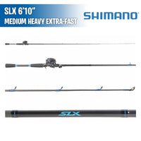 SLX - MH Extra-Fast - 6'10"-  Combo Casting - Shimano
