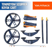 TowNStow Scupper Kayak Cart - YakAttack
