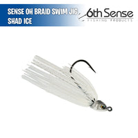 OH Braid Swim Jig - 6th Sense