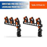 SideStage Pro Rod Rack with LockNLoad Mounting System - YakAttack