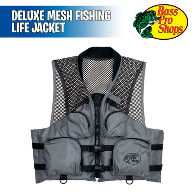 Deluxe Mesh Fishing Life Vest - Bass Pro Shops