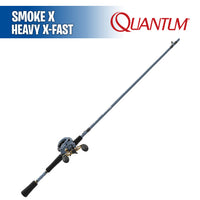 Smoke X - Heavy X- Fast - Baitcast Combo 7’4 H - Quantum