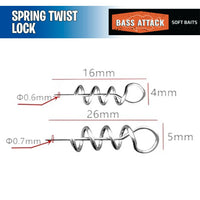 Spring Twist Lock - BassAttack
