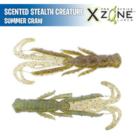 Scented Stealth Creature 2.75" - X-Zone Lures