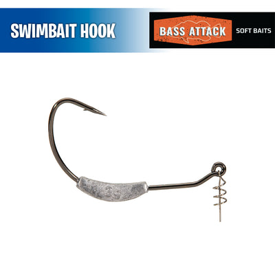 Swimbait Hook - Bass Attack