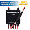 Five Circuit Power Panel Switching System - Yak Power