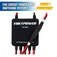 Five Circuit Power Panel Switching System - Yak Power