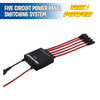 Five Circuit Power Panel Switching System - Yak Power