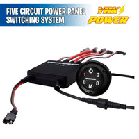 Five Circuit Power Panel Switching System - Yak Power