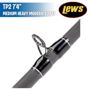 TP2 - MH Moderate Fast - 7'4" - Casting Rod - Lew's