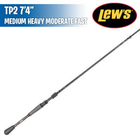 TP2 - MH Moderate Fast - 7'4" - Casting Rod - Lew's
