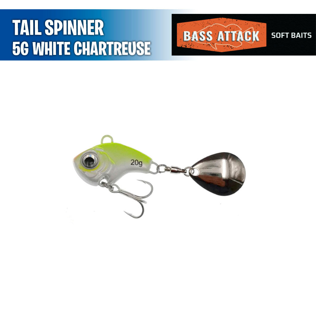 Tail Spinners 5g Bass Attack Fishing Depot.mx