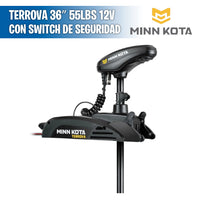 Terrova 36″ 55Lbs 12V, con Switch de Seguridad - Minn Kota