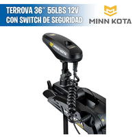 Terrova 36″ 55Lbs 12V, con Switch de Seguridad - Minn Kota