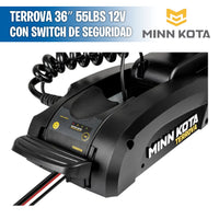 Terrova 36″ 55Lbs 12V, con Switch de Seguridad - Minn Kota