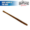 Drop Worm 6" - Bait Cave Customs