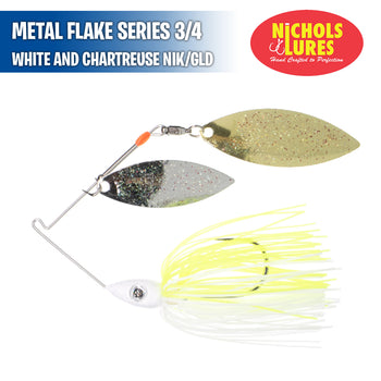 Pulsator Metal Flake Series Spinnerbait 3/4 - Nichols Lures