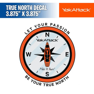 True North Decal 3.875” x 3.875” - YakAttack
