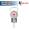 Dial Scale and Tape Measure (50lb) - Eagle Claw