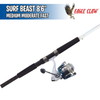 Surf Beast 8'6" - Medium Moderate Fast - Combo Spinning -  Eagle Claw