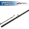 Lancer Gen IV - Medium Heavy Fast - 7'6" - Casing Rod - ARK