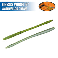 Finesse Worm 6" - Geco Lures