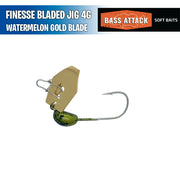 Finesse Bladed Jig 4g - BassAttack