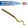 Curly Worm 7" - Color Baits