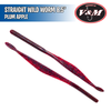 Straight Wild Worm 8.5" - V&M