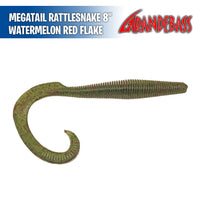 Megatail Rattlesnake 8" - GrandeBass