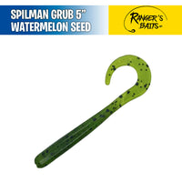 Spilman Grub 5” - Ranger's Baits