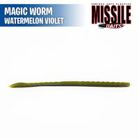 Magic Worm 6" - Missile Baits