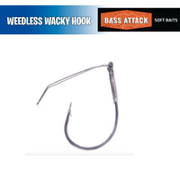 Weedless Wacky Hook - Bass Attack