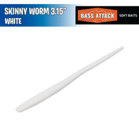 Skinny Worm 3.15" - Bass Attack