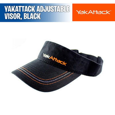 Adjustable Visor, Black - YakAttack