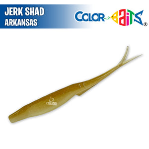 Jerk Shad 5" - Color Baits