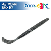 Fast Worm 6.5" - Color Baits