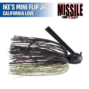 Ike's Mini Flip Jig - Missile Baits