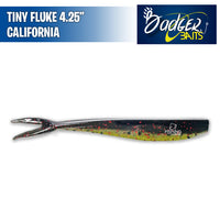 Tiny Fluke 4.25" - Badger Baits