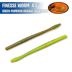 Finesse Worm 4.5" - Geco Lures