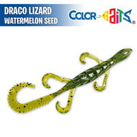 Draco Lizard 7.5" - Color Baits